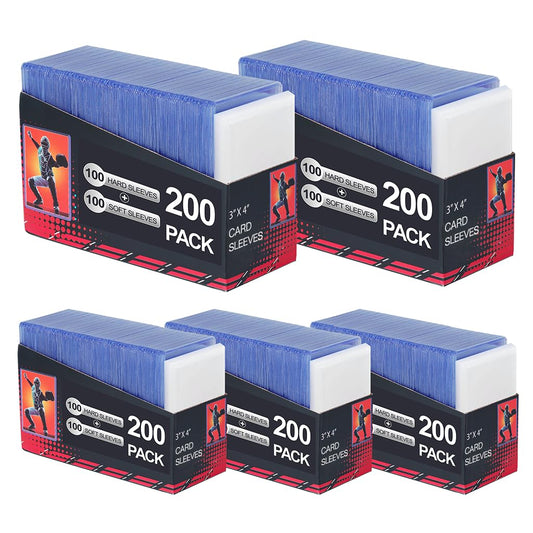 BTLWPY 1000-card sleeves bundle provides organized protection for collectors.
