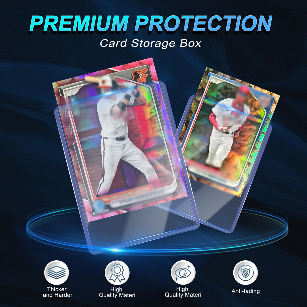 Penny sleeves provide light, snug protection against fingerprints and dust.