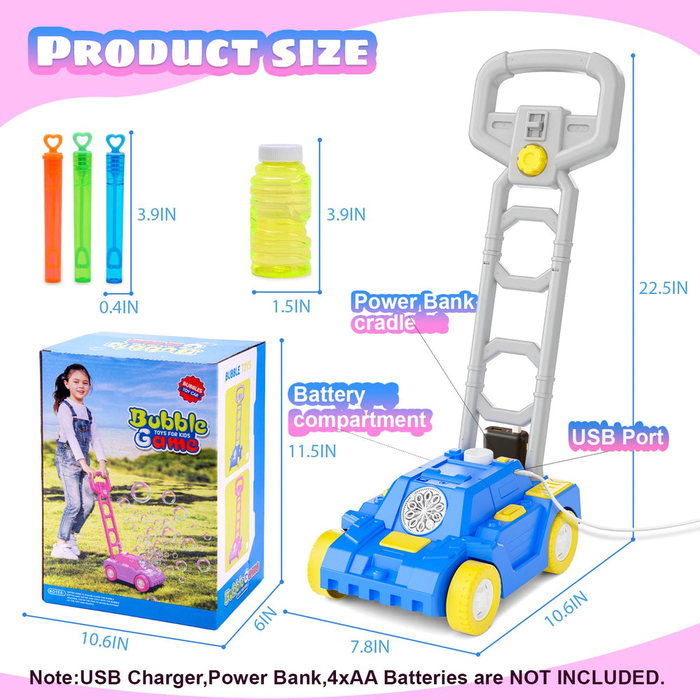 Bttyu Bubble Lawn Mower gift-ready packaging for holidays