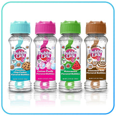 BubbleLick Cookie bubbles deliver sweet, inviting play moments.