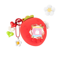 Bubblelogus Strawberry Paradise Case front view protects Tamagotchi Paradise.