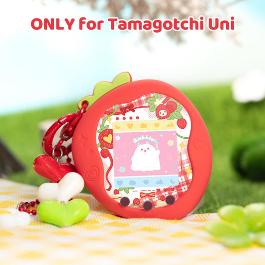 Bubblelogus Strawberry Uni faceplate overlay preserves access while adding holographic flair.