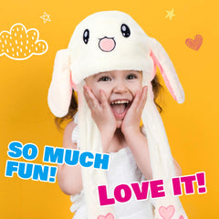 Bubblepompom bunny hat cosplay and party accessory for cute photos