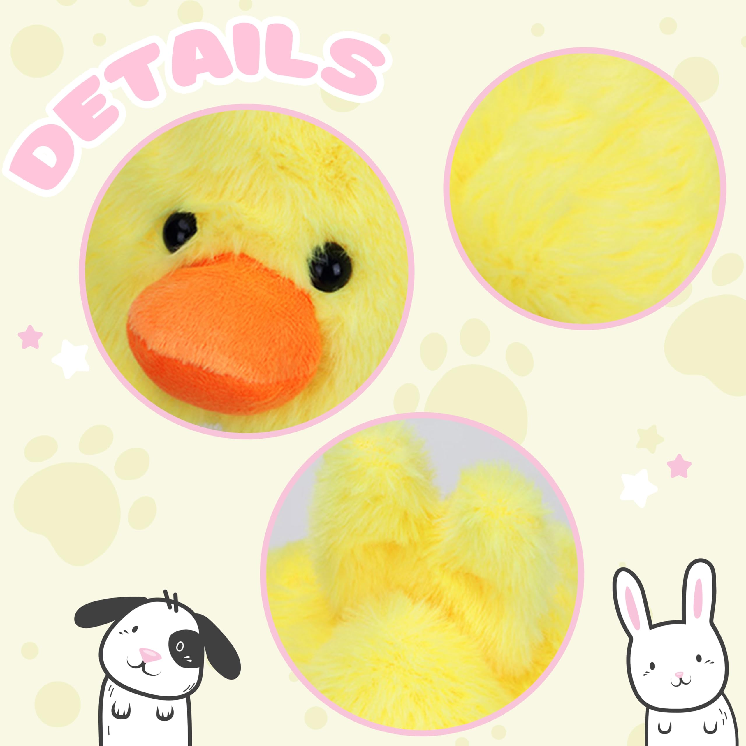 Bubblepompom Duck Hat worn by kids for fun cosplay.