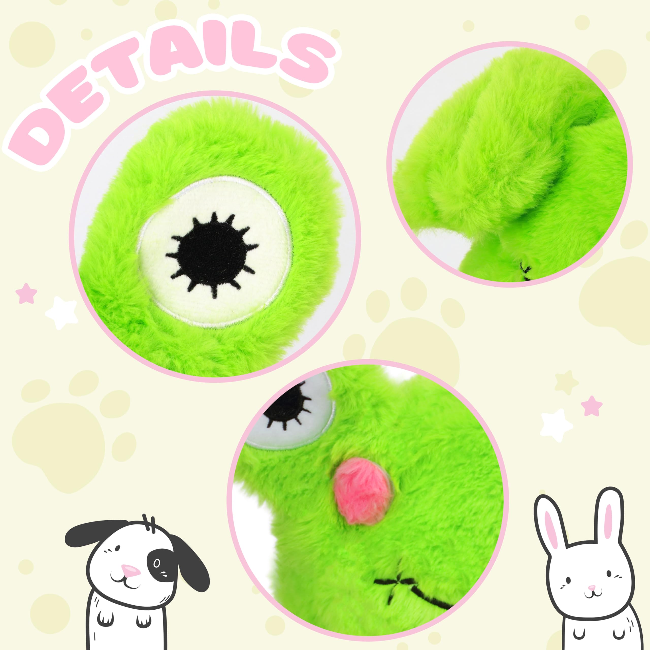 Bubblepompom frog hat plush close-up highlights soft, cozy fabric