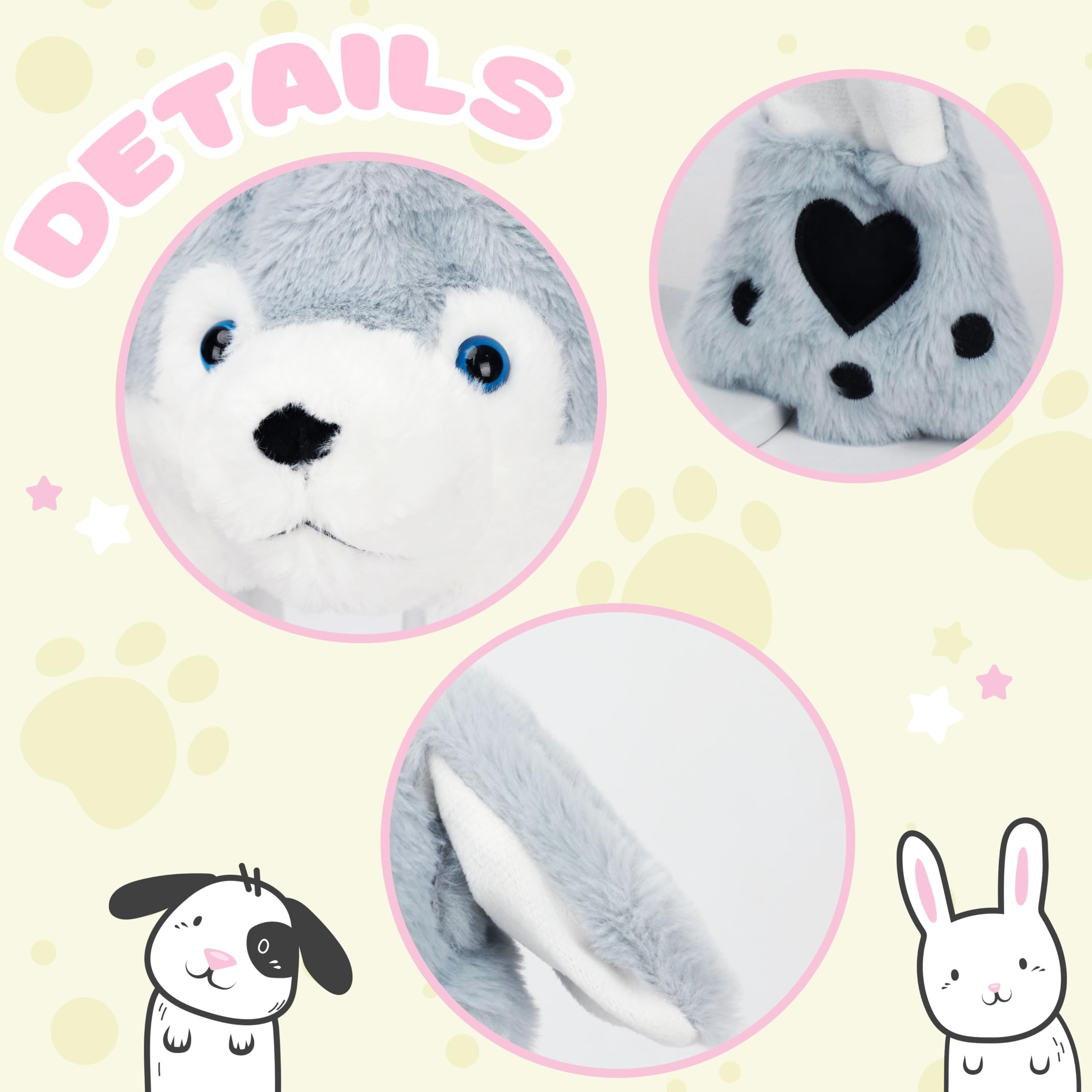 Bubblepompom Husky Hat ideal for kids' photos, parties, and cozy autumn walks.