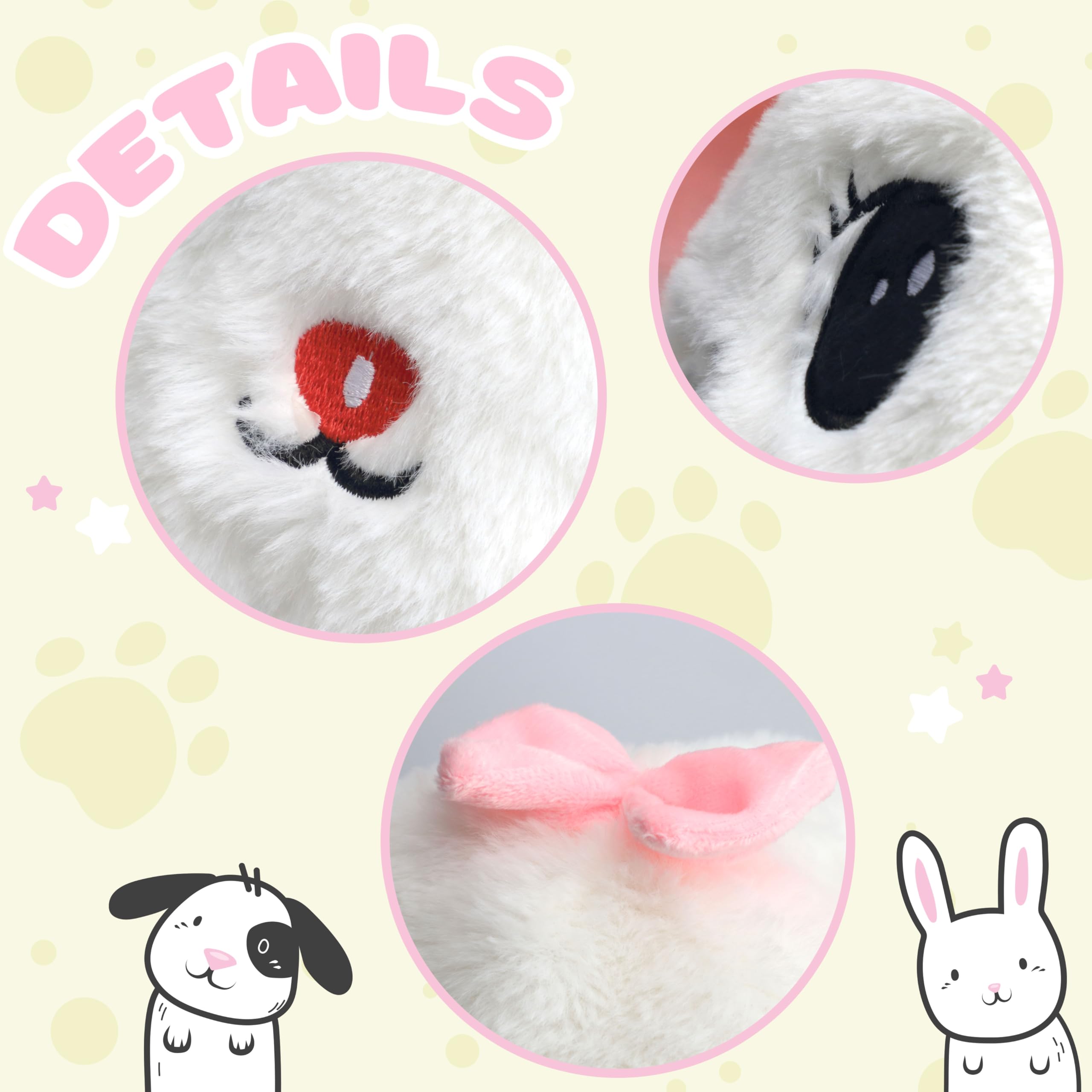 Bubblepompom plush kitty hat offers soft comfort during winter walks.