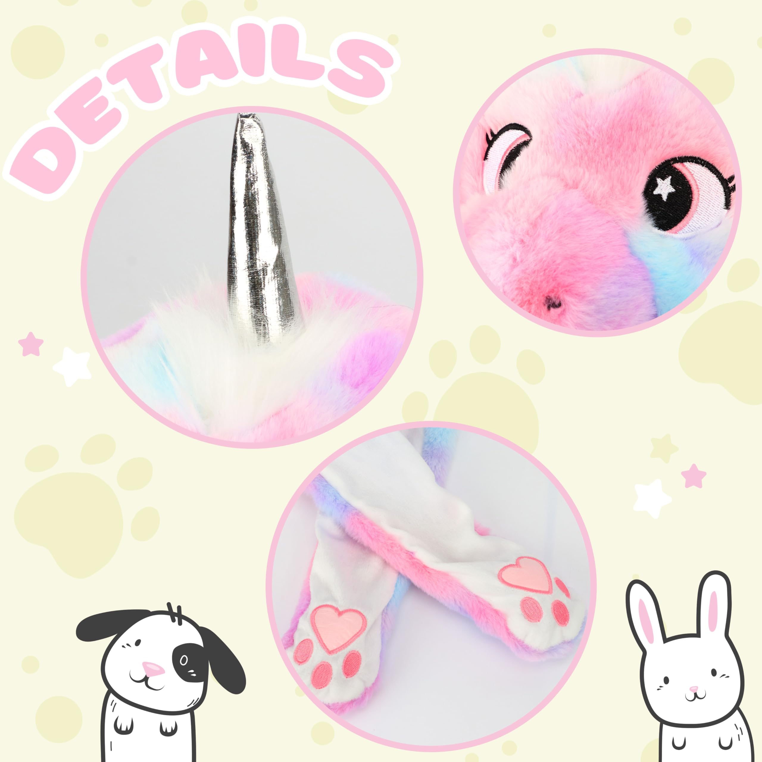 Bubblepompom unicorn hat kid-friendly design, cute and interactive dress-up for imagination.