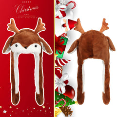 Bubblepompom warm plush hat delivers soft comfort in autumn and winter.