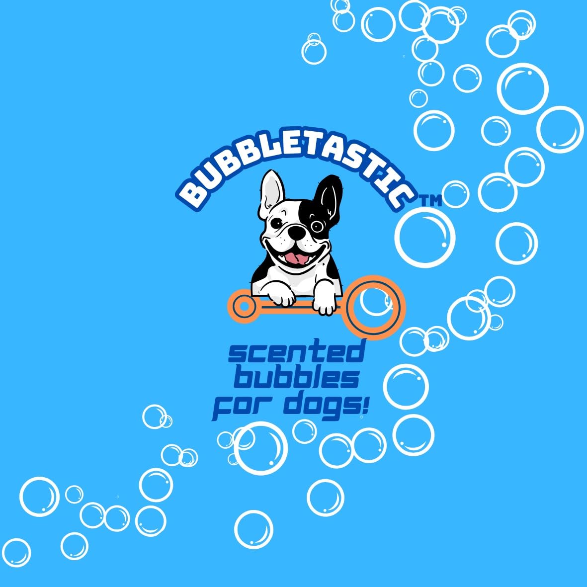 Bubbletastic safe bubbles enable simple at-home dog entertainment.
