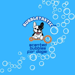 Bubbletastic safe bubbles enable simple at-home dog entertainment.