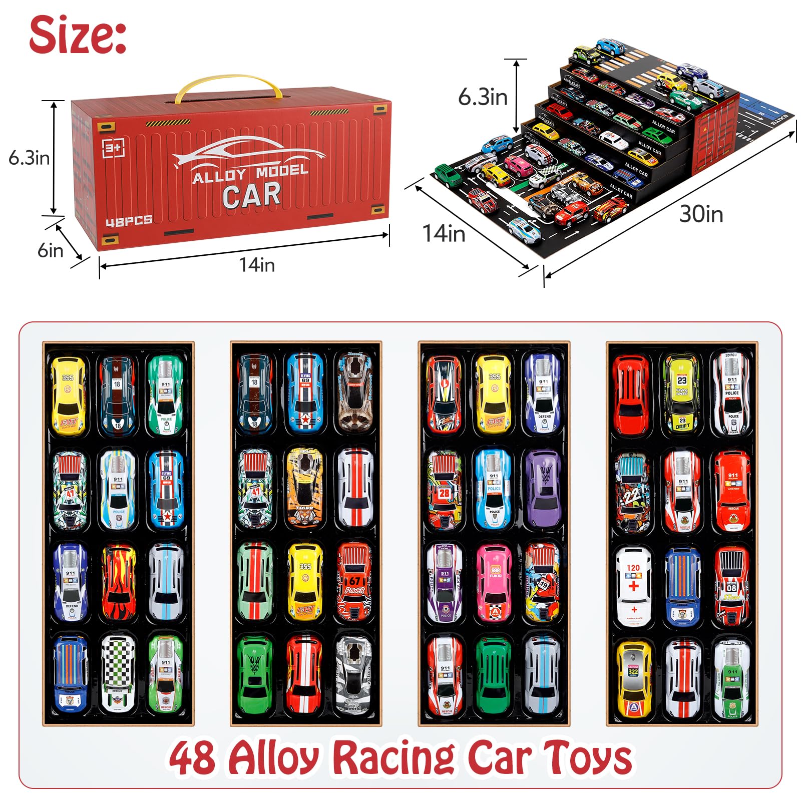 Bublonics gift box doubles as a map storage for organized play.