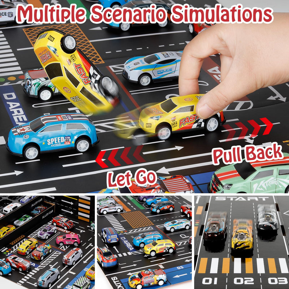 Bublonics cars feature metal bodies and ABS plastic bottoms for durability.