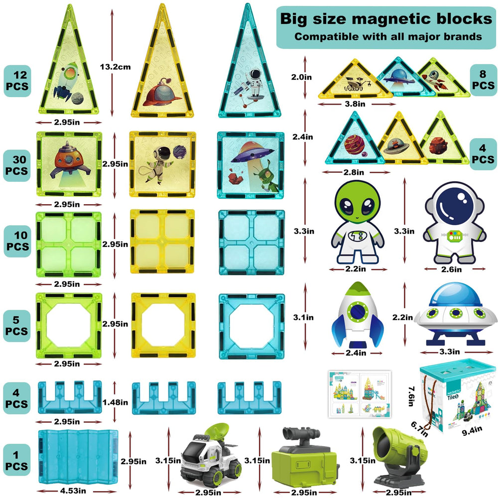 BUBUQE storage box keeps tiles organized after play sessions