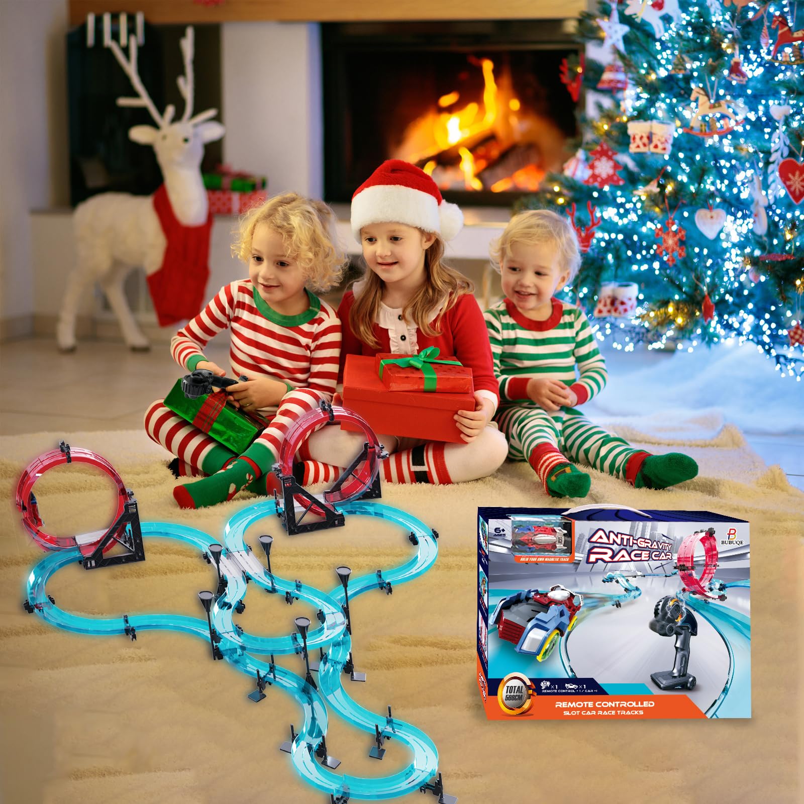 BUBUQE 96-accessory bundle fuels track customization and fun.