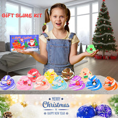 Bucaikein slime colors spread across a tray, showcasing vibrant texture for creative play.