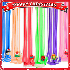 Bucaikein Christmas slime accessories neatly arranged for creative play.