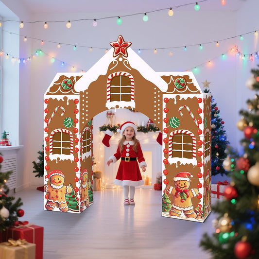 Bucherry gingerbread house decoration box for festive play and party setup.