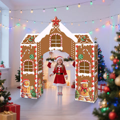 Bucherry gingerbread house decoration box for festive play and party setup.