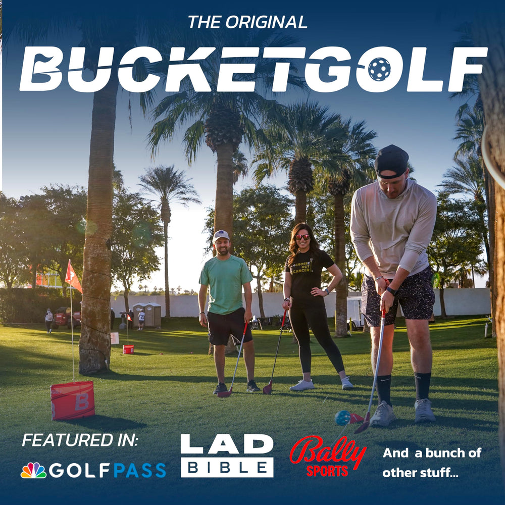 Bucketgolf Original Game 3-Hole Travel Set offers flexible, customizable challenges for varied sessions
