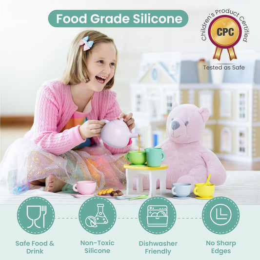 Buddy and Belle creamer close-up showing durable silicone