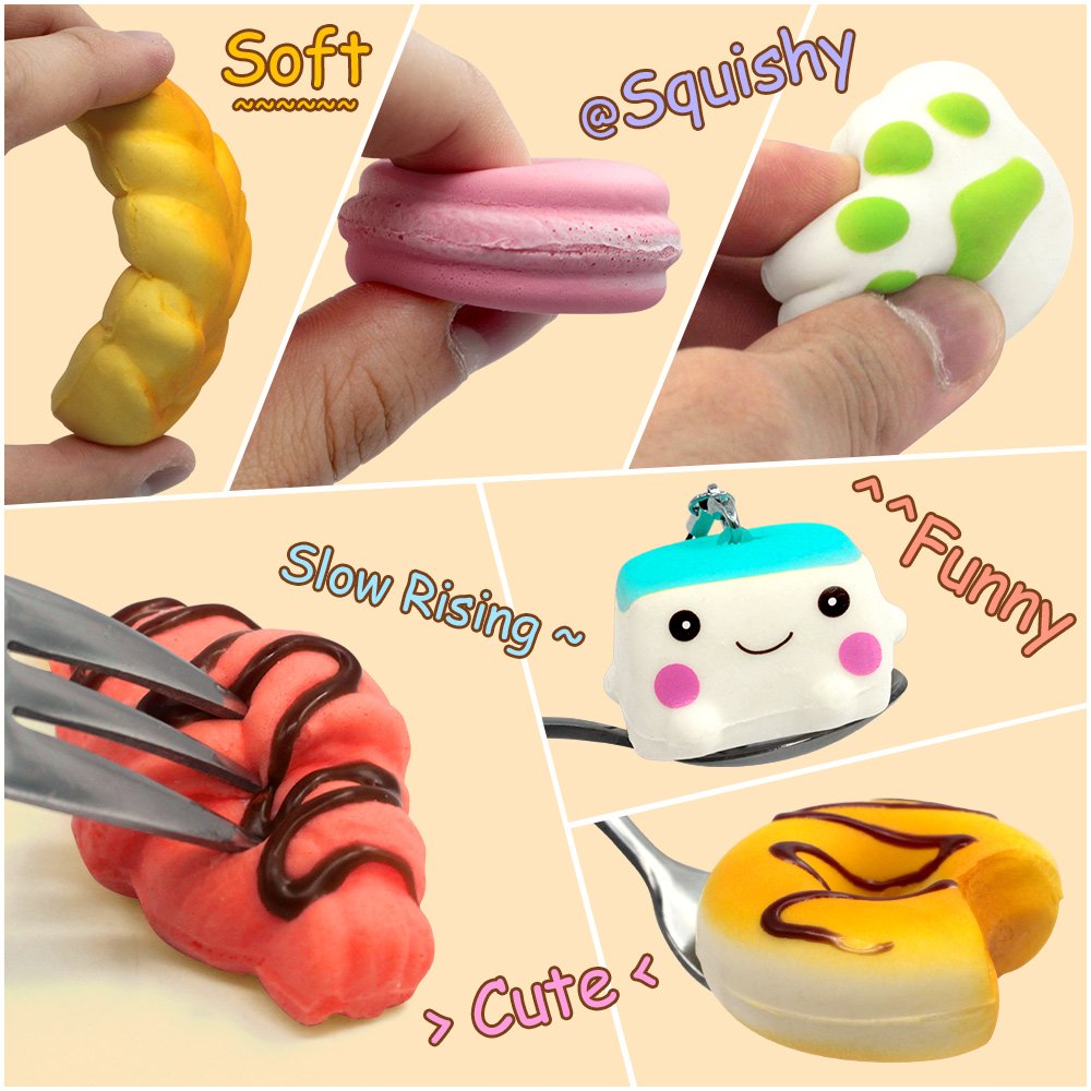 BUDI panda-bun squishy, adorable design promotes imaginative pretend play.