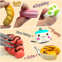 BUDI panda-bun squishy, adorable design promotes imaginative pretend play.
