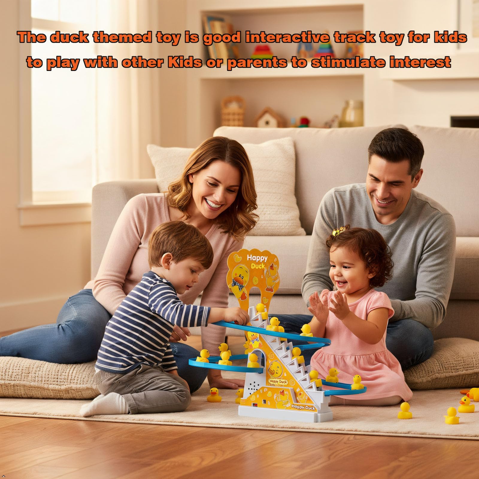 BuerKeo portable design makes it easy to take indoors or outdoors for family moments.