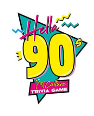 Buffalo Games Hella 90's players laugh and riff on 90s nostalgia.
