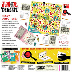 Buffalo Games Junior Detective family game night box aggregates the set.
