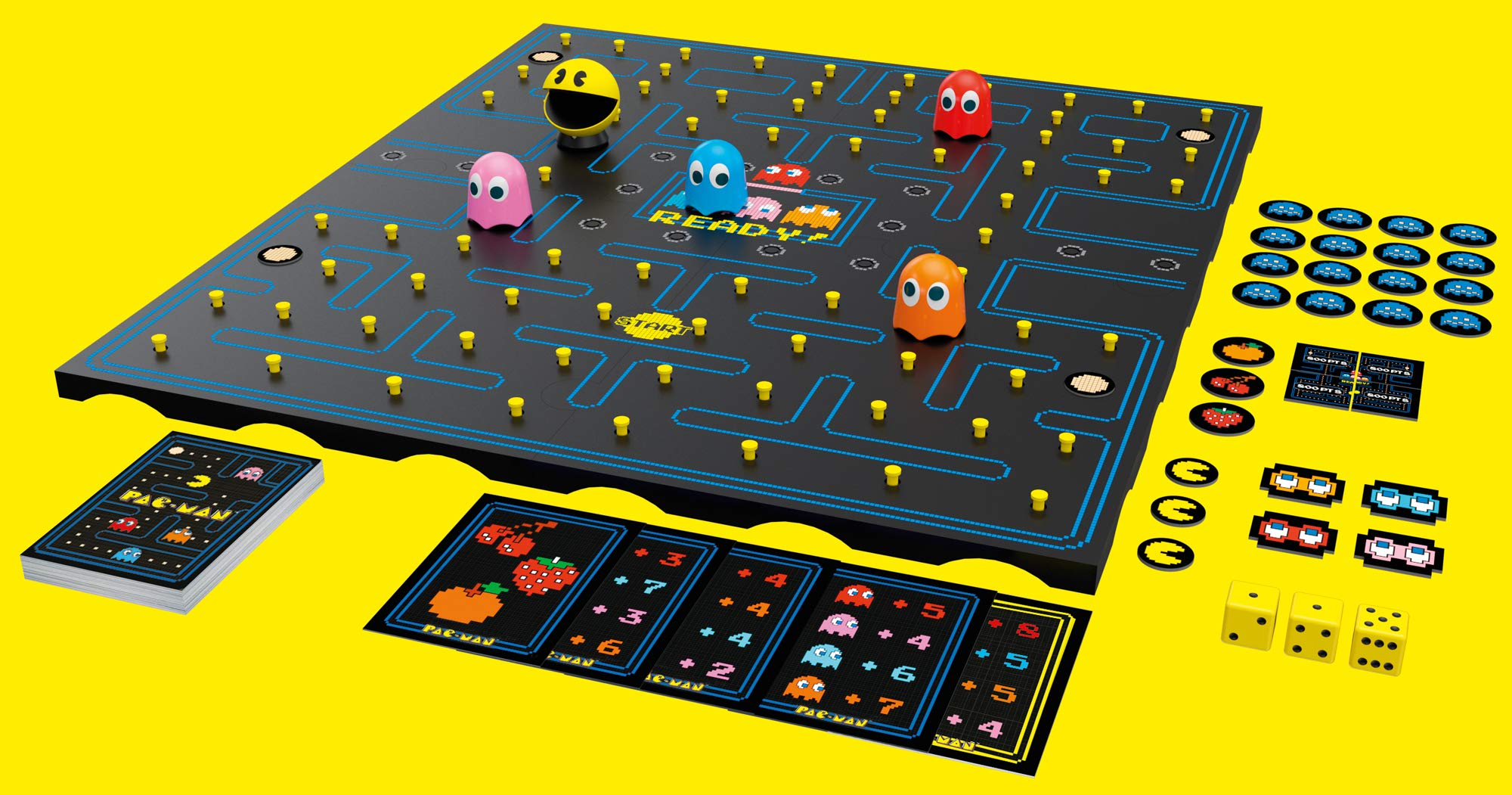 Buffalo Games Pac-Man electronic pawn adds authentic arcade action