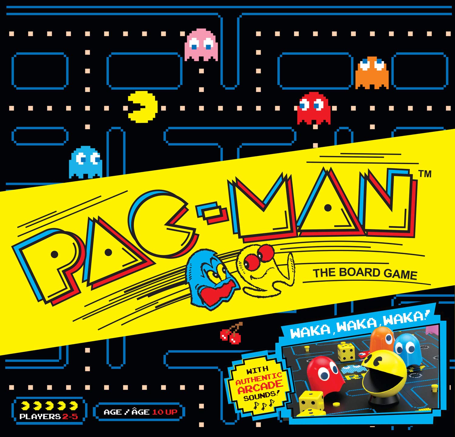 Buffalo Games Pac-Man ghost pawns enhance chase dynamics