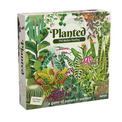Buffalo Games Planted varieties close-up highlights 42 plant options for diverse play.