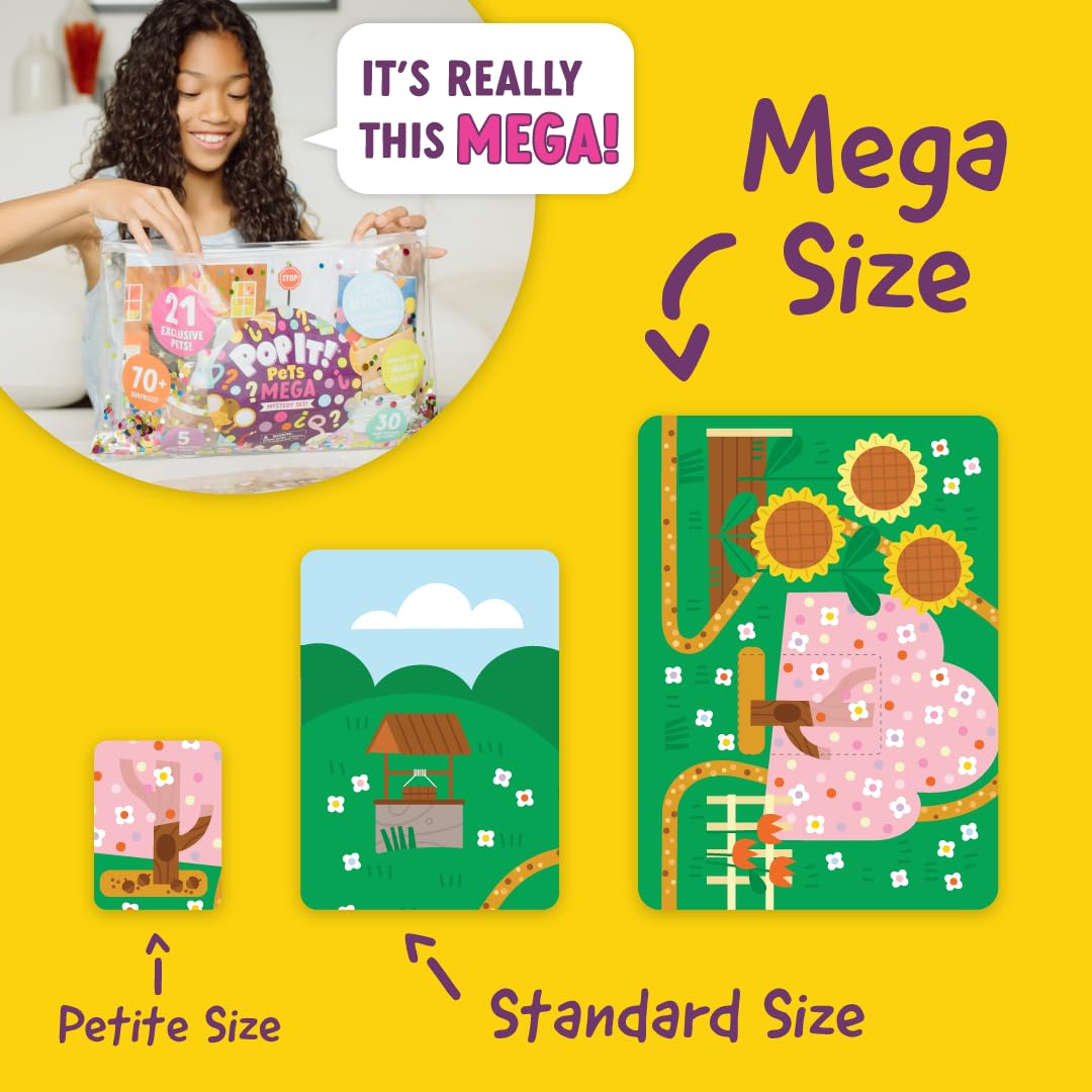 Buffalo Games Pop It Pets Season 2 Mega Pack collector cards showcase pets and puzzles to trade