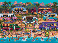 Buffalo Games Pun Fuzzles vibrant close-up artwork boosts focus during puzzling