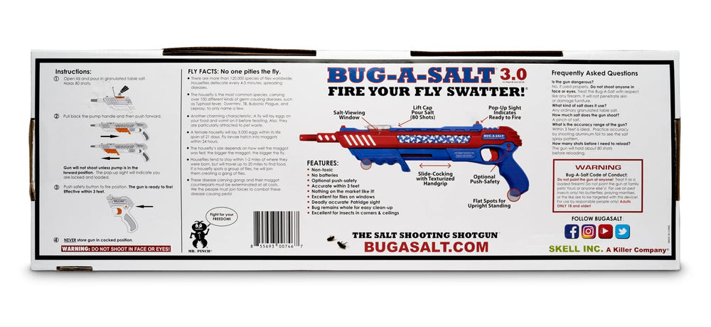 BUG-A-SALT 3.0 trigger area with refined design for smoother handling