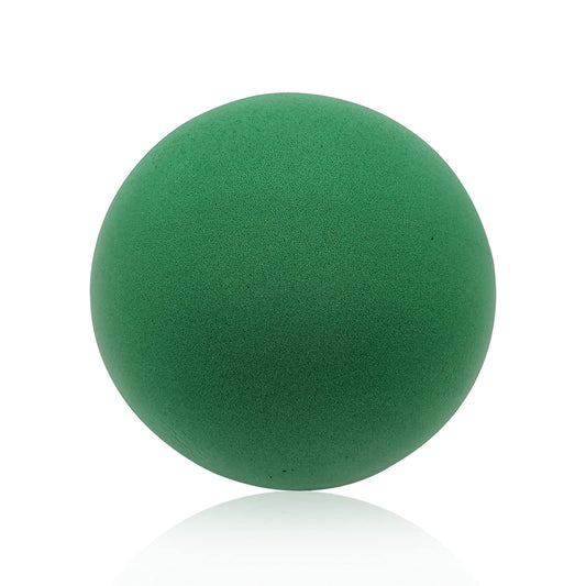 Buhoet 7-Inch foam ball in blue-green for quiet indoor play and soft rebounds.