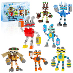 BUILDIFY 7-in-1 Monster Blocks kit with 639 pieces for creative play and display.