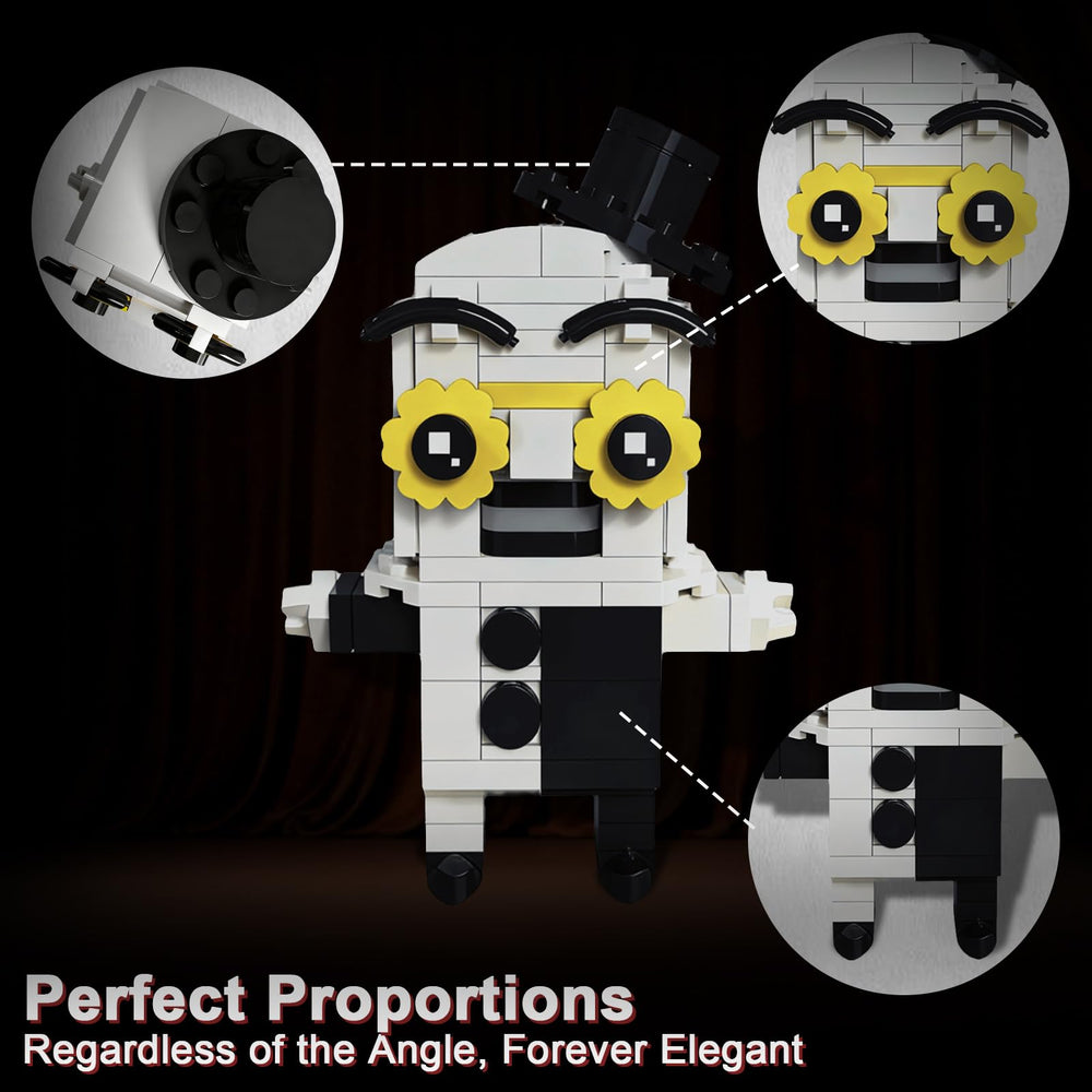BUILDIFY Art the Clown block set ABS material ensures safe, durable build