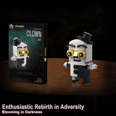 BUILDIFY Art the Clown block set includes clear instruction paper