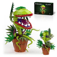 BUILDIFY Audrey 2 Piranha Plant opens its mouth for dramatic desk display