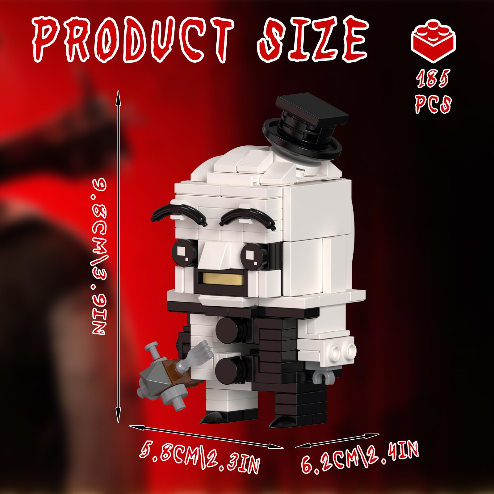 BUILDIFY Halloween gift idea clown offers unique flair for parties and gifts.