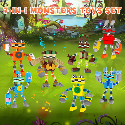 BUILDIFY Monster Friends assembly encourages hands-on play and imaginative storytelling.
