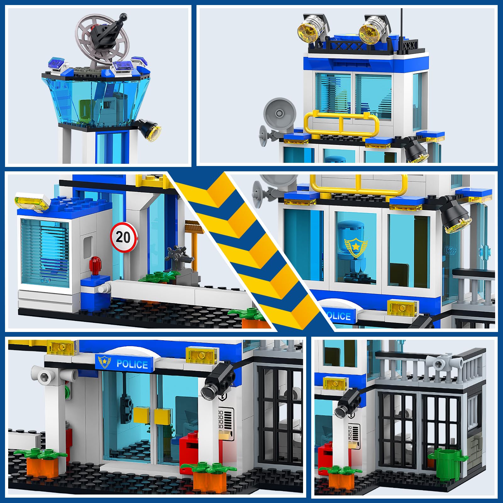 Buildify police car and escort vehicle ready for rescue missions and display.