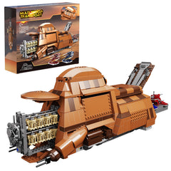 BuildingBoat Battle Federation Droid Ship front view for immersive play