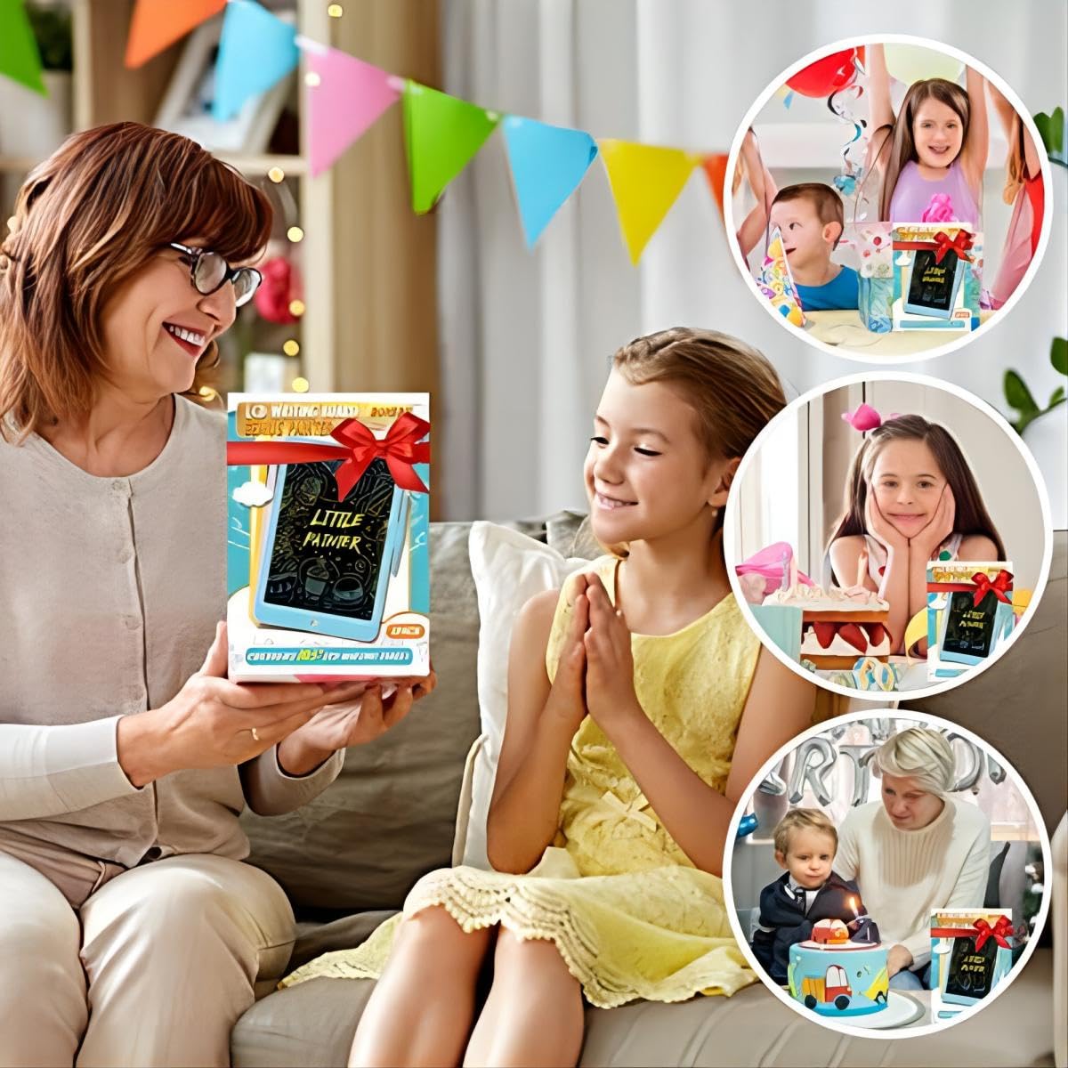 BUKEBU gift-ready drawing tablet suitable for birthdays and holidays