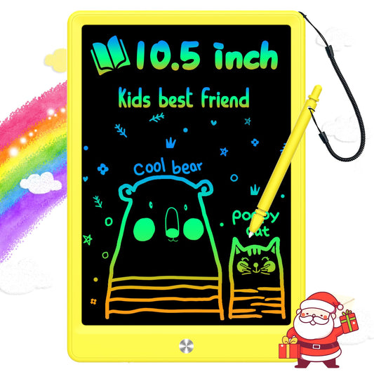 BUKEBU LCD writing tablet front view with 10.5-inch display for kids