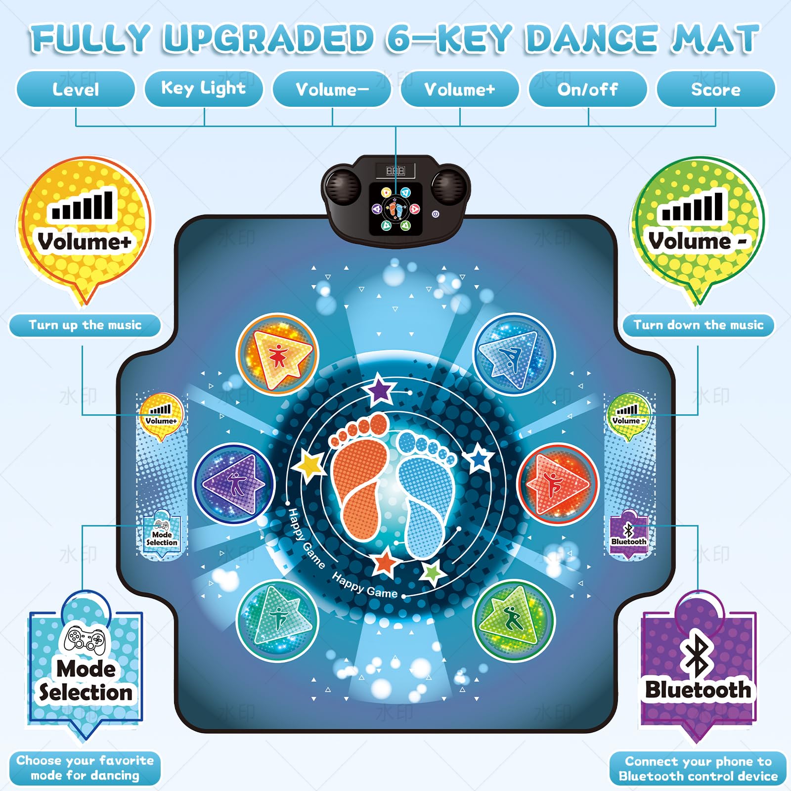 BulaBe five-mode dance mat offering varied challenges and fun
