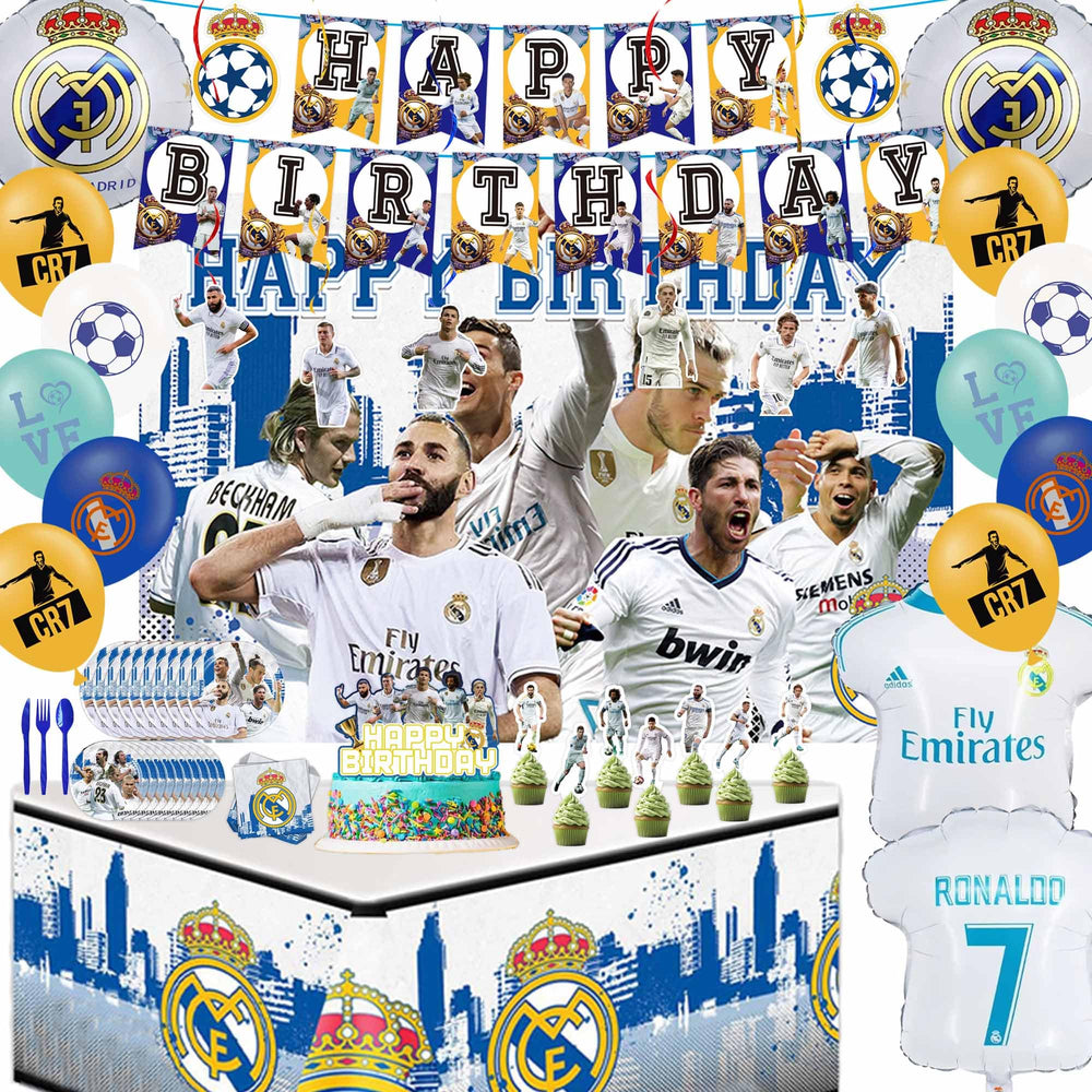 Bulalu football theme balloons set for bright, festive party decor.