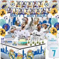 Bulalu football theme balloons set for bright, festive party decor.